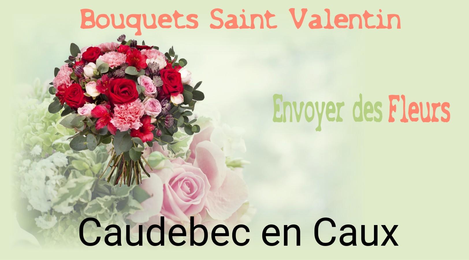 Roses de Saint-Valentin livrées à Caudebec-en-Caux